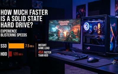 How Much Faster Is a Solid State Hard Drive Than an HDD?