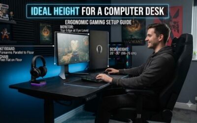 Ideal Height for a Computer Desk: Ergonomic Setup Guide