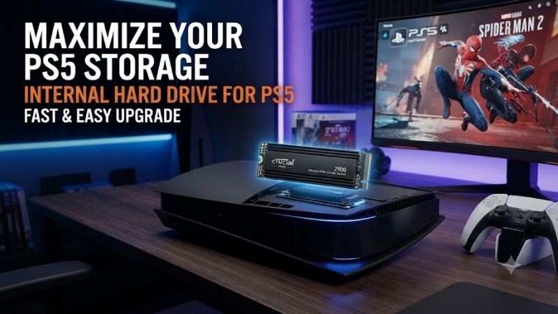 Best Internal Storage Upgrades for PS5 Compared