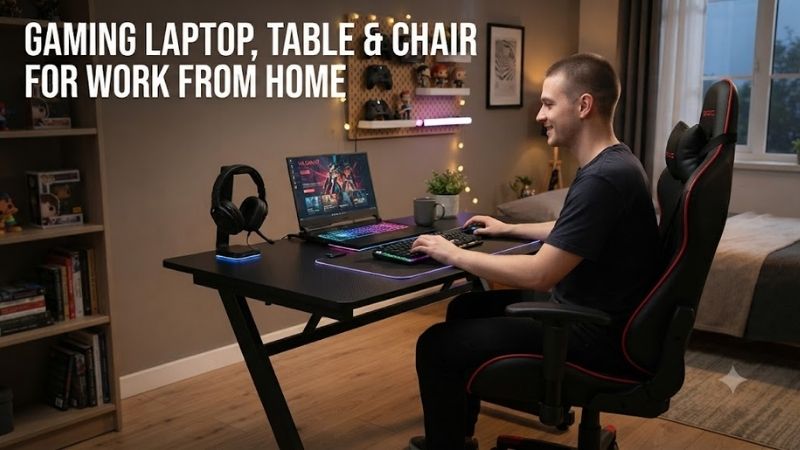 Why Your Laptop Table and Chair Matter