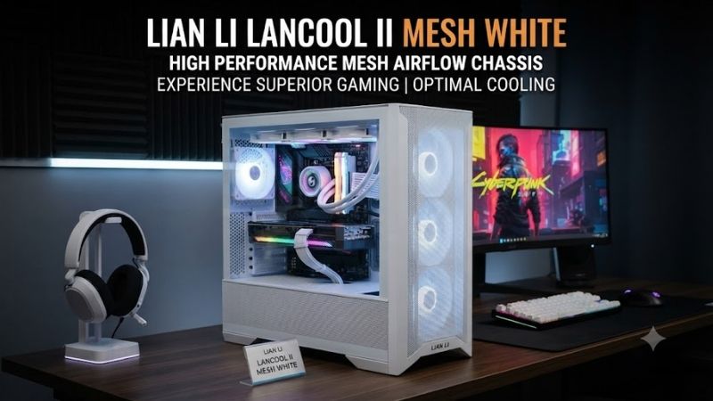 Lian Li Lancool Ii Mesh White