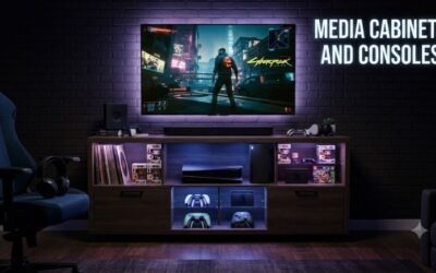 Best Media Cabinets and Consoles for Modern Living Rooms