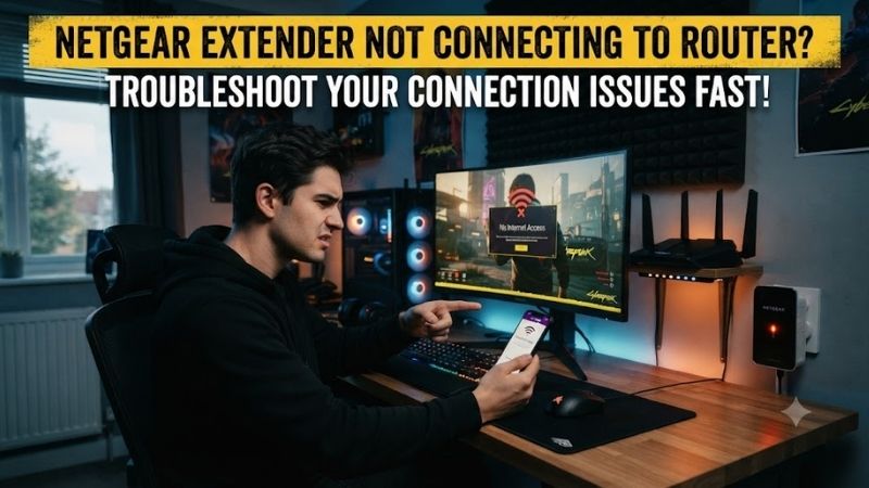 Netgear Extender Not Connecting To Router