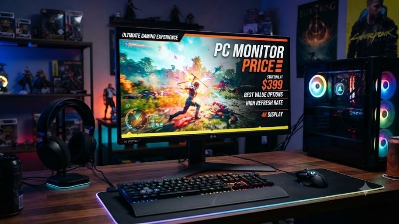 PC Monitor Price at a Glancev