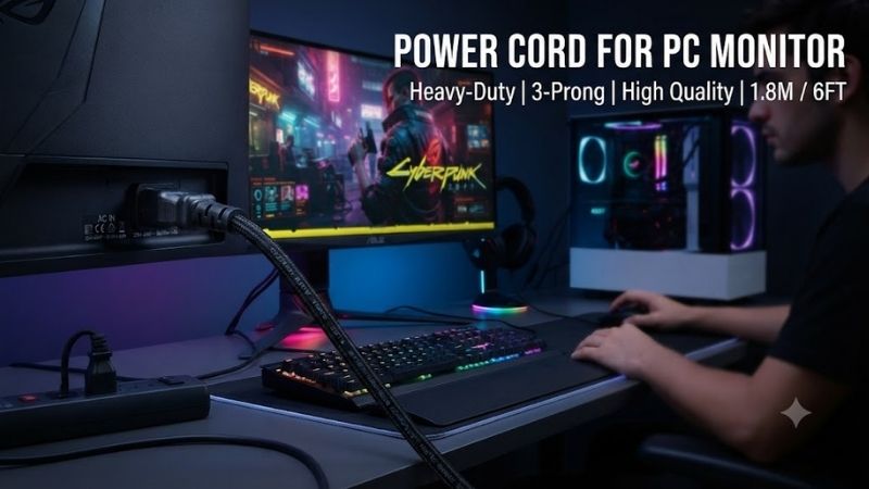 Best Power Cords for PC Monitors Compared