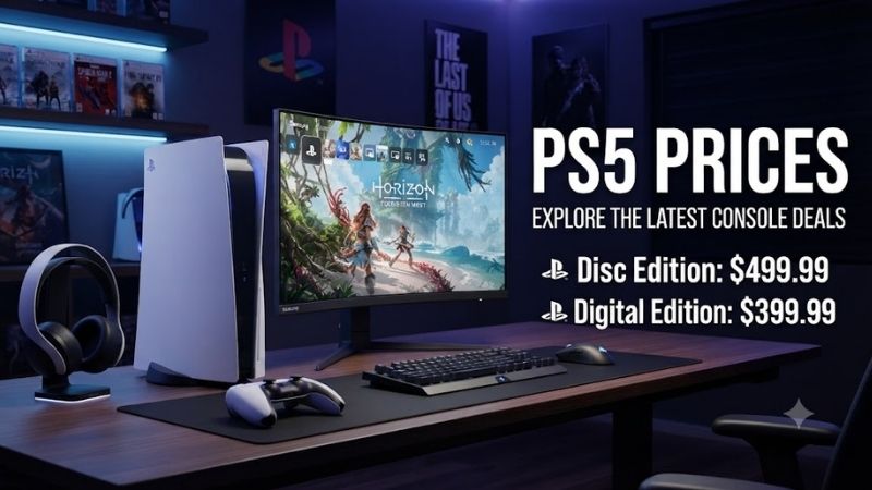 Current PS5 Prices Compared