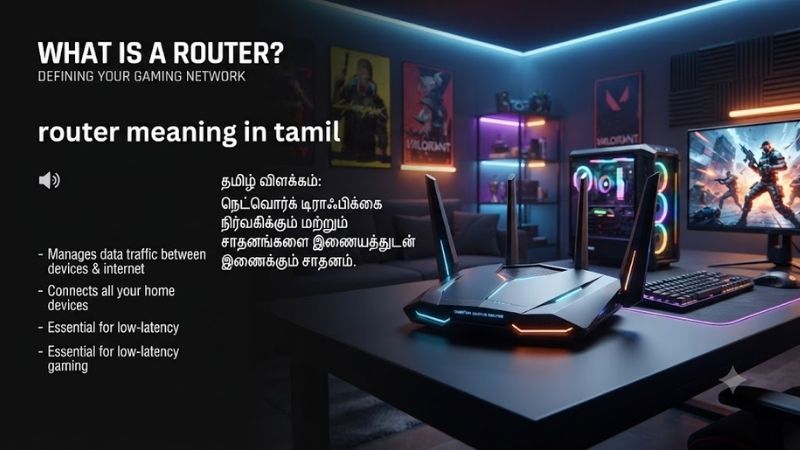 Router Meaning In Tamil Explained