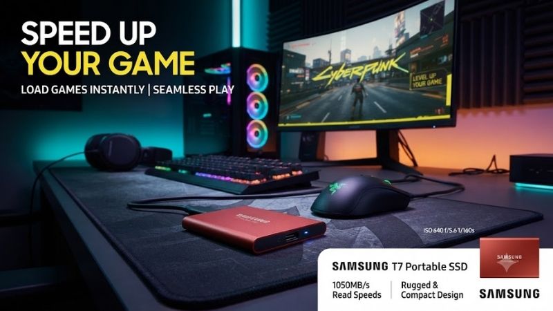 Samsung T7 Portable Ssd
