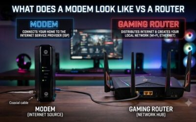 What Does a Modem Look Like vs a Router? Key Differences